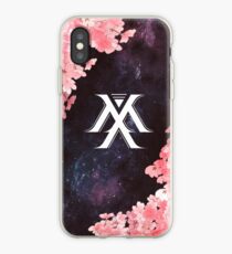 Monsta X Symbol - Galaxy Flowers iPhone Case