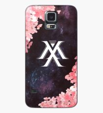 Monsta X Symbol - Galaxy Flowers Case/Skin for Samsung Galaxy