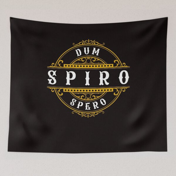 Item preview, Dum Spiro Spero Language Education Latin Phrase Motivation designed and sold by TomGiantDesigns.