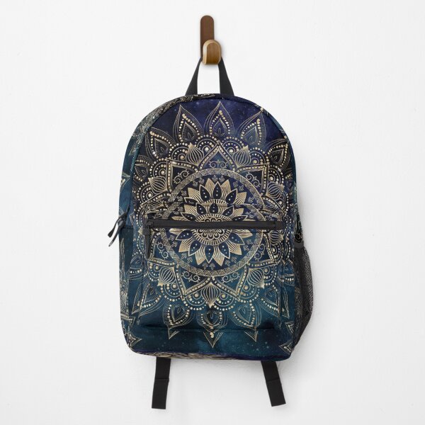 Item preview, Elegant Gold Mandala Blue Galaxy designed and sold by InovArtS.