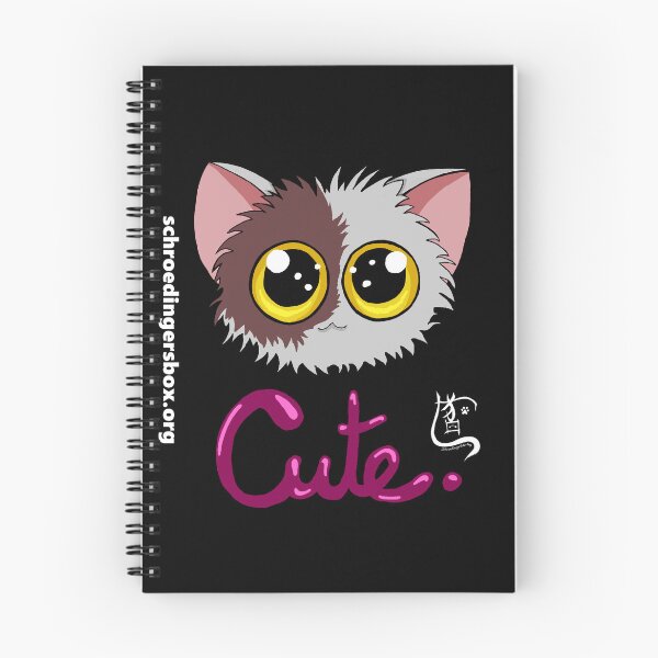 Item preview, Emoticat Cute Purple on Black designed and sold by Schrödingers Box.