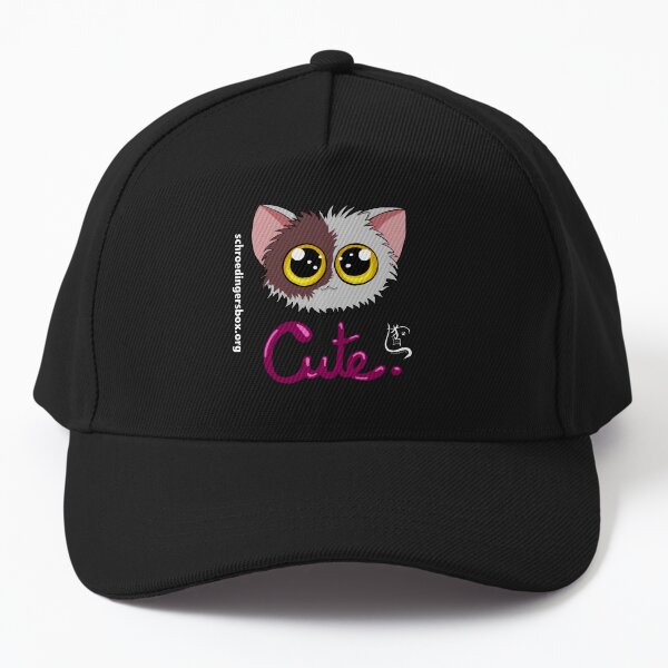 Item preview, Emoticat Cute Purpur auf Schwarz designed and sold by Schrödingers Box.