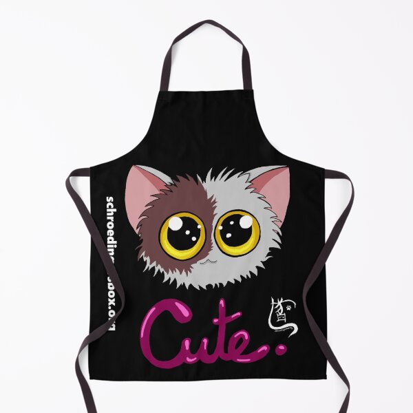 Item preview, Emoticat Cute Purple on Black designed and sold by Schrödingers Box.