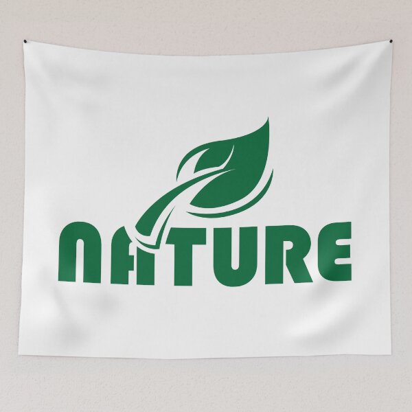 Item preview, Nature symbol with leaf - nature leaf designed and sold by AndreMi.