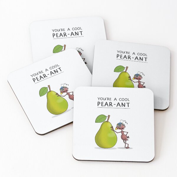 Item preview, Cool Pear Ant - New Parent, New Mum, New Dad, Father's Day, Mother's Day, New Baby designed and sold by carlbatterbee.