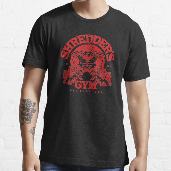 "shredder s gym" Tshirt for Sale by Thiago99 Redbubble shredder s