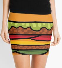 burger Mini Skirt