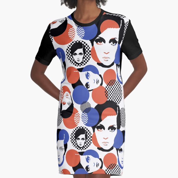 MOD Graphic T-Shirt Dress