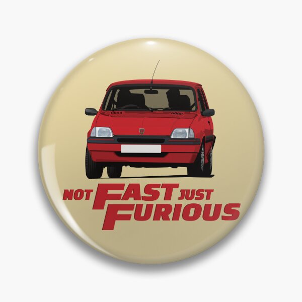 Item preview, Rover Metro - Not Fast Just Furious - Red designed and sold by knappidesign.
