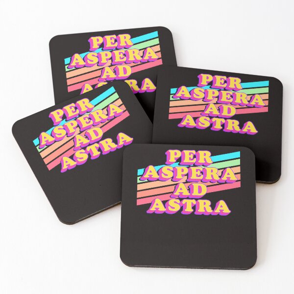 Item preview, Per Aspera Ad Astra Latin Phrase Language Inspiration Saying designed and sold by TomGiantDesigns.