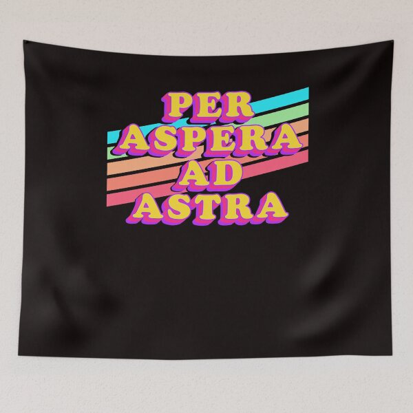 Item preview, Per Aspera Ad Astra Latin Phrase Language Inspiration Saying designed and sold by TomGiantDesigns.