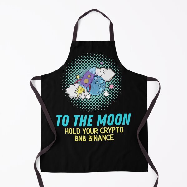 Item preview, To the moon hold your BNB Binance crypto  designed and sold by WaguinhoTex.