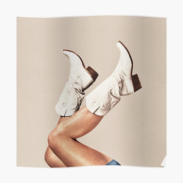 These Boots - Neutral / Beige Poster