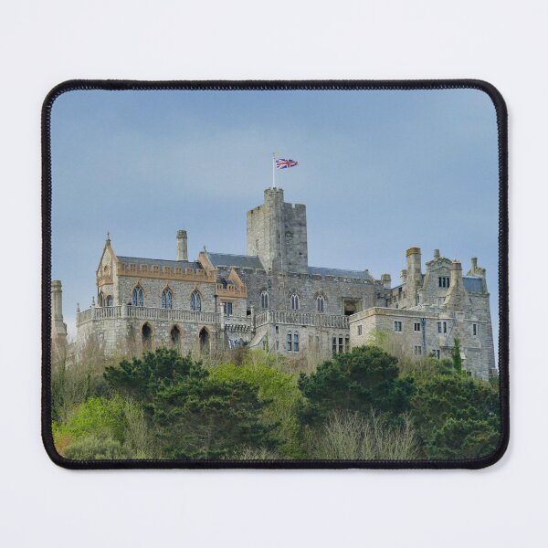 Item preview, St Michael's Mount Cornwall Cloudy Day (April 2022) designed and sold by NebularNerd.