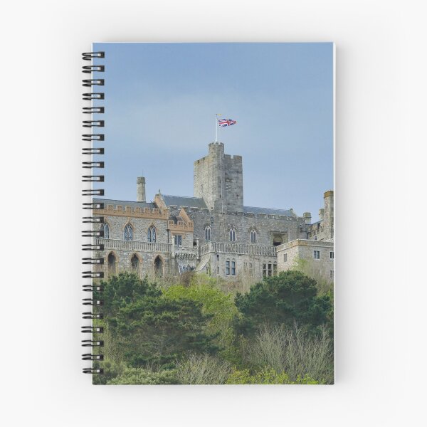 Item preview, St Michael's Mount Cornwall Cloudy Day (April 2022) designed and sold by NebularNerd.