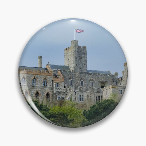 Item preview, St Michael's Mount Cornwall Cloudy Day (April 2022) designed and sold by NebularNerd.