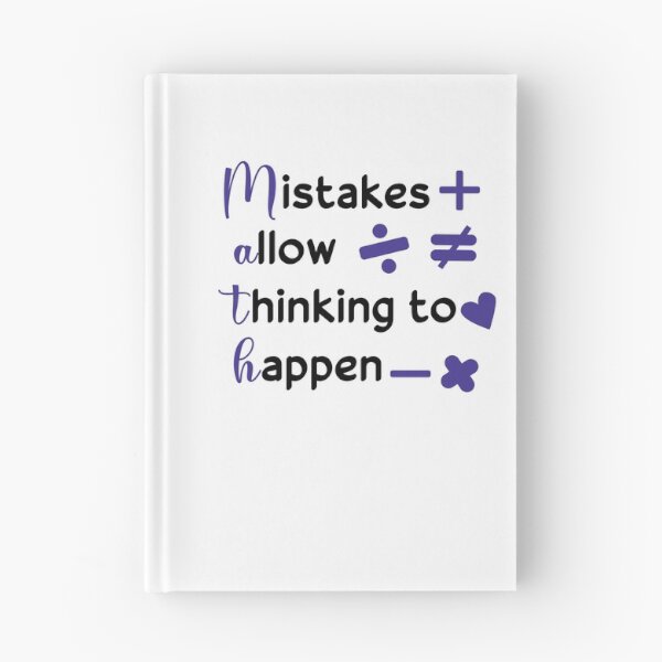 Item preview, Mistakes Allow Thinking To Happen designed and sold by beefrancky.