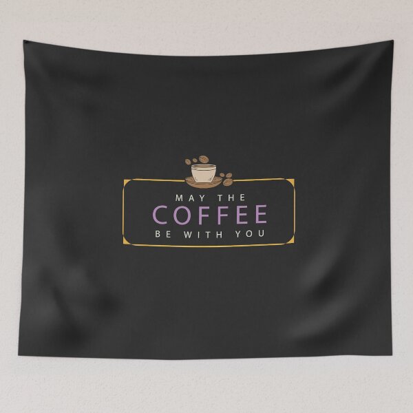 Item preview, May the coffee be with you Mother's special grunge and energetic design. designed and sold by cocochi.