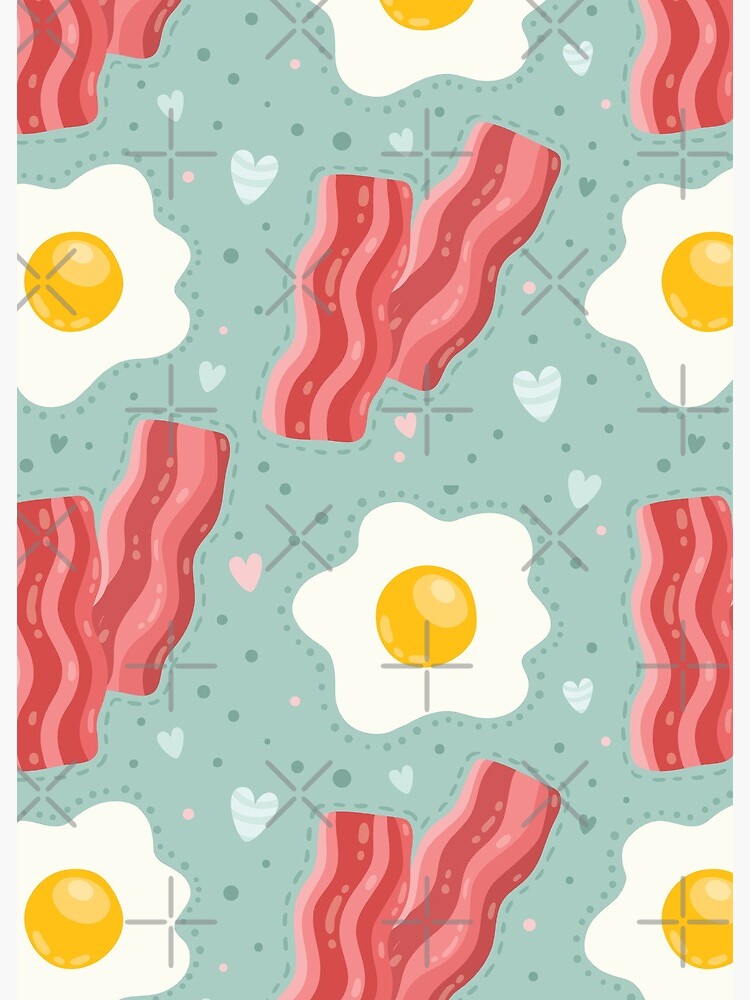 Thumbnail 3 of 3, Photographic Print, Egg and bacon designed and sold by kostolom3000.