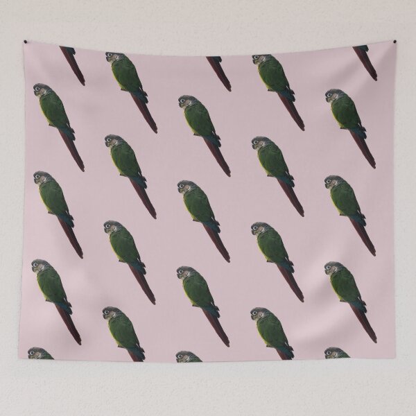 Item preview, Green Cheek Conure design | Conure | Small Parrot | Parakeet | Parrot lover designed and sold by TatianaLG.