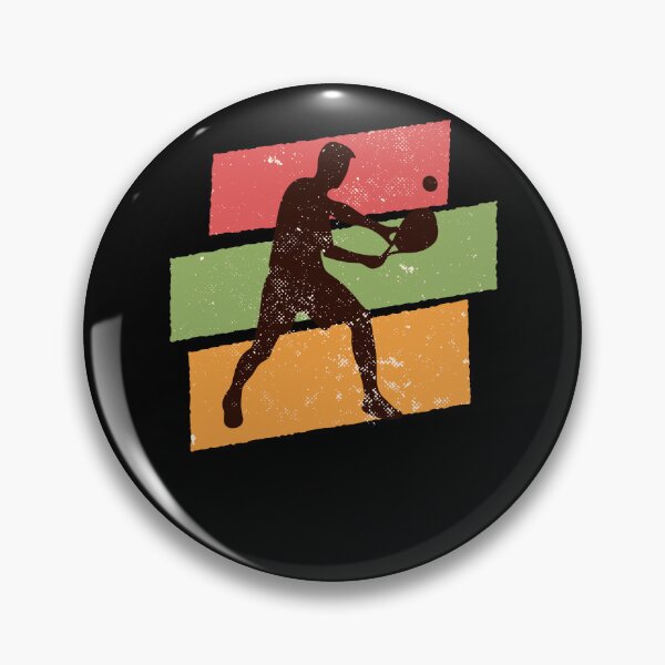 Aperçu de l'œuvre Retro vintage Padel tennis créée et vendue par GreenOptix.