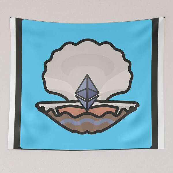 Item preview, Ethereum Shell designed and sold by KinLost.