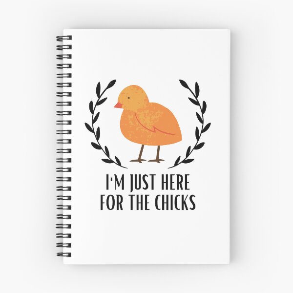 Item preview, Just Here For The Chicks designed and sold by BookOfE.
