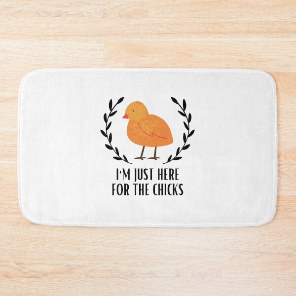 Item preview, Just Here For The Chicks designed and sold by BookOfE.