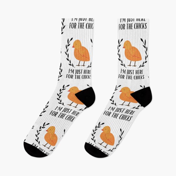 Item preview, Just Here For The Chicks designed and sold by BookOfE.