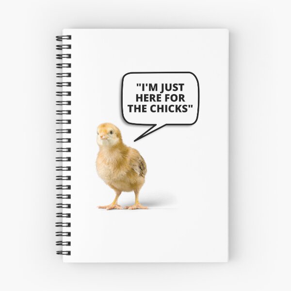 Item preview, Just Here For The Chicks designed and sold by BookOfE.