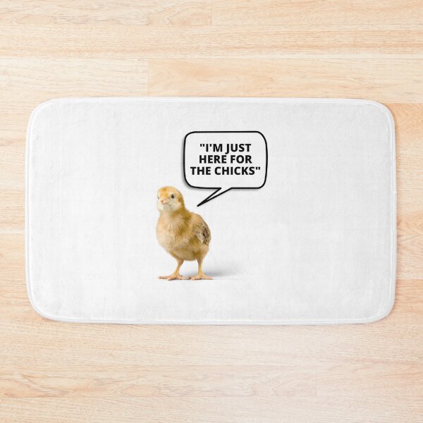 Item preview, Just Here For The Chicks designed and sold by BookOfE.