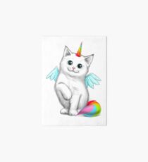 Cat unicorn Art Board