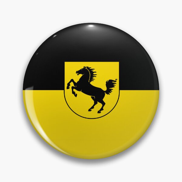 Item preview, Flag of Stuttgart, Baden-Württemberg, Germany designed and sold by Freihalt.