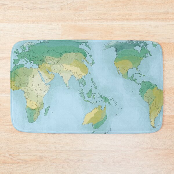 Item preview, World map travel life designed and sold by NatalyOnArt.