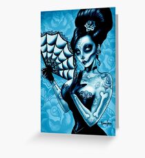 Day of the Dead Art, Day of the Dead Picture ,Dia De Los Muertos Greeting Card
