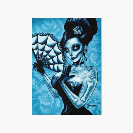 Day of the Dead Art, Day of the Dead Picture ,Dia De Los Muertos Art Board Print
