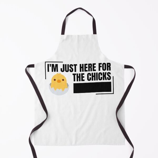 Item preview, Just Here For The Chicks designed and sold by BookOfE.