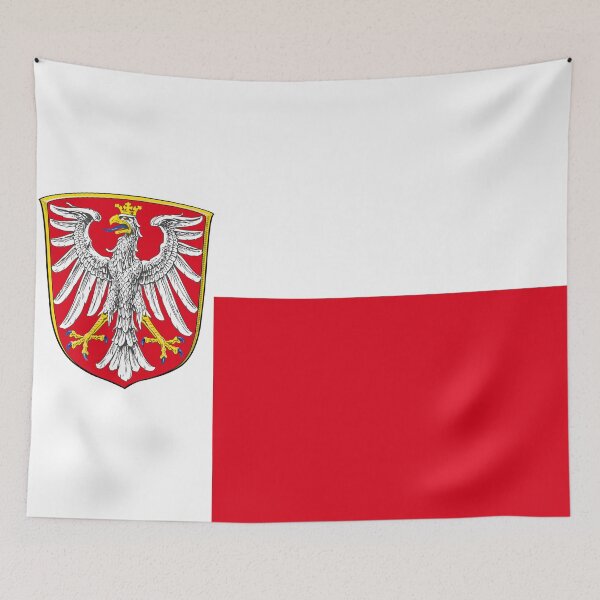 Item preview, Flag of Frankfurt am Main, Hesse, Germany designed and sold by Freihalt.