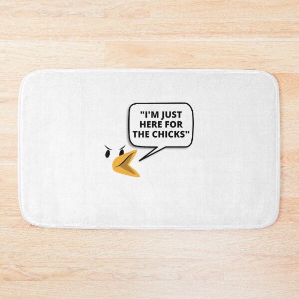 Item preview, Just Here For The Chicks designed and sold by BookOfE.