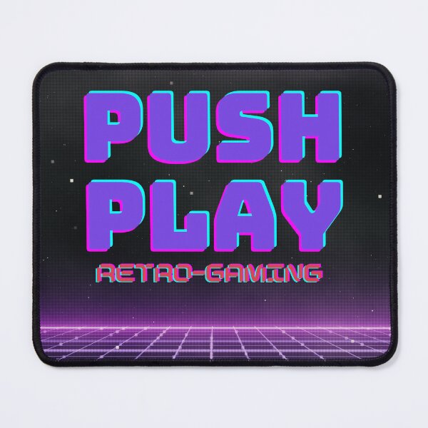 Item preview, Push Play Retro Gaming designed and sold by PRomana.