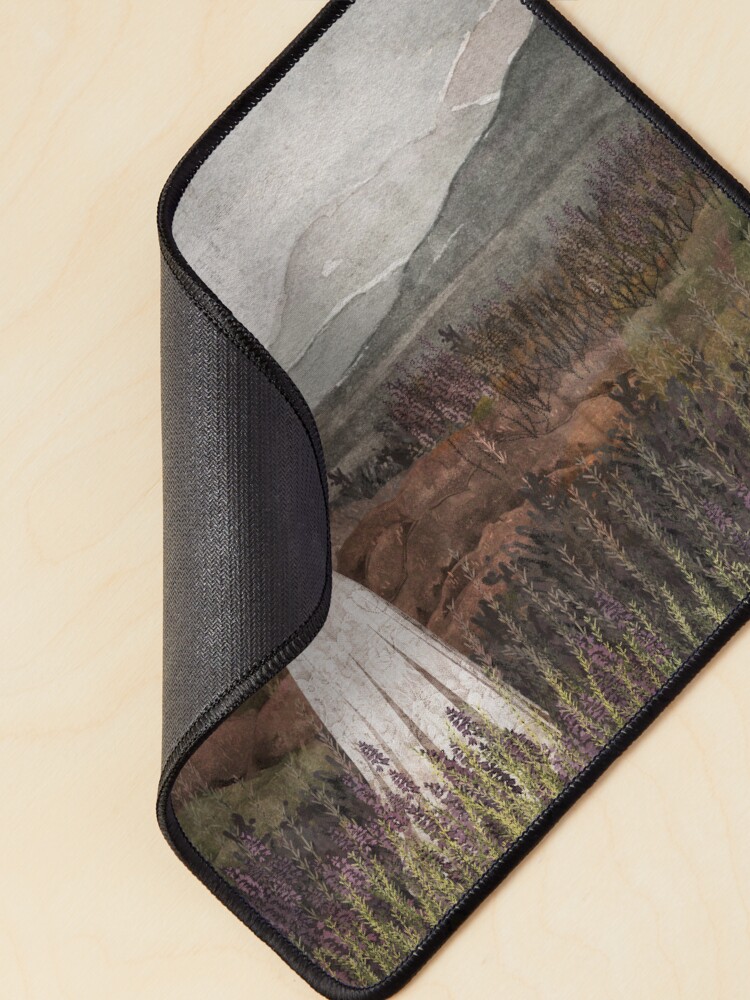 Alternate view of Heather Ghost Mouse Pad