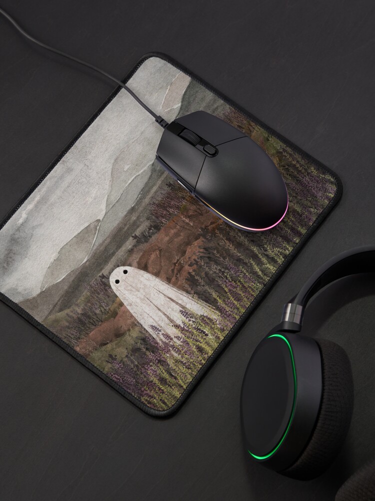 Alternate view of Heather Ghost Mouse Pad