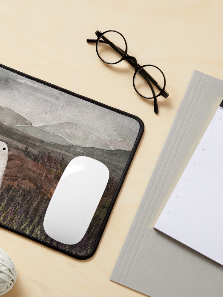 Alternate view of Heather Ghost Mouse Pad
