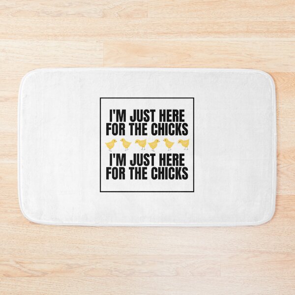 Item preview, Just Here For The Chicks designed and sold by BookOfE.