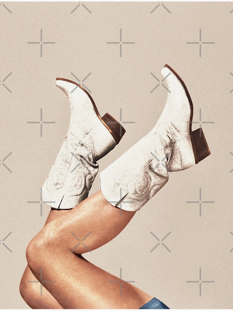 Thumbnail 3 of 3, Poster, These Boots - Neutral / Beige II designed and sold by Vertigo Artography.