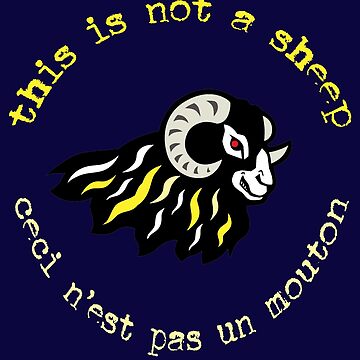 Artwork thumbnail, This is not a sheep by BenCowanArt