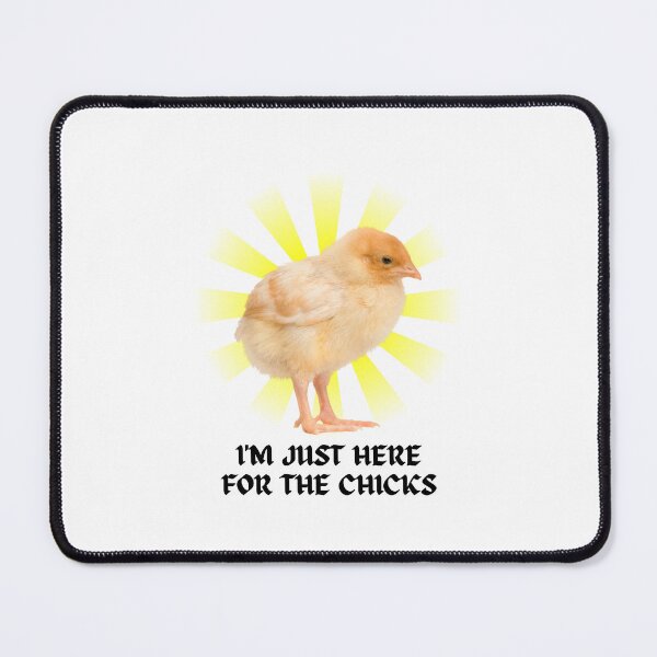 Item preview, Just Here For The Chicks designed and sold by BookOfE.