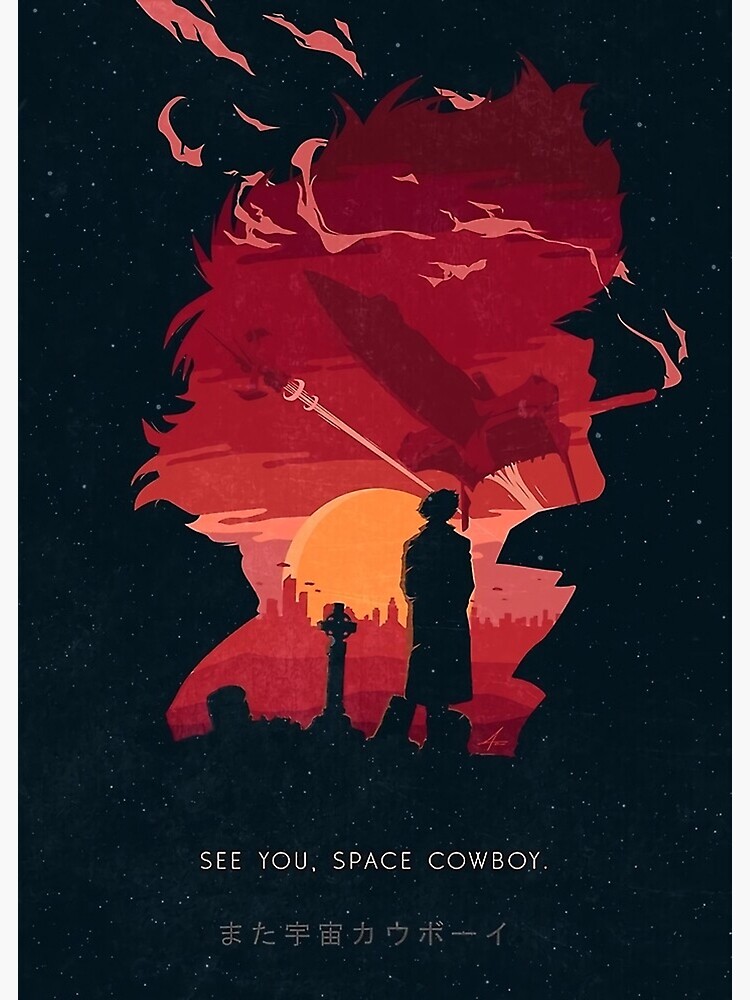 Disover Bebop Space Cowboy Premium Matte Vertical Poster