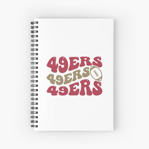 49ers Football Spiral Notebook