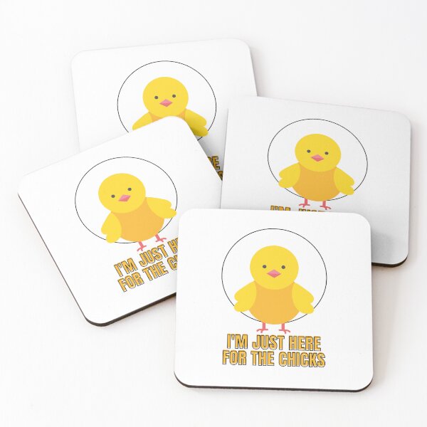 Item preview, Just Here For The Chicks designed and sold by BookOfE.